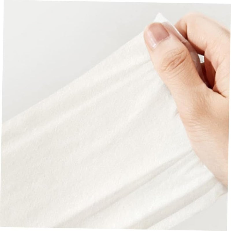 FRCOLOR 50 قطعة مناديل بيضاء قابلة للتخلص منها ناعمة وماصة وصديقة للبشرة لحفلات الزفاف والحفلات والعشاء - Image 4